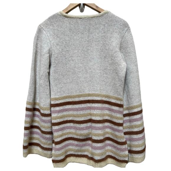 DG2 Diane Gilman French Bulldog Fuzzy Pullover Sweater Size XS Oversized - Picture 5 of 12